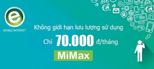 Thông tin gói cước 3G Mimax Viettel và các gói mua thêm dung lượng