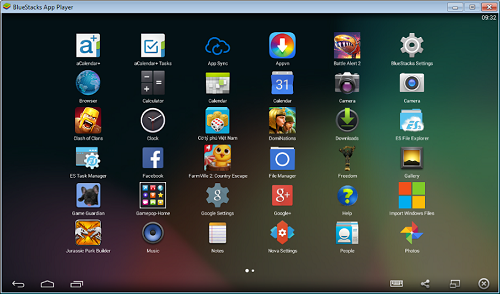 Nên dùng BlueStacks hay Droid4X giả lập hệ điều hành Android