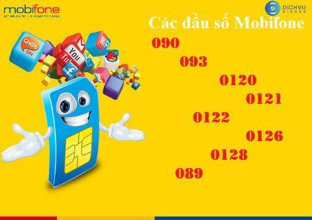 Các đầu số của Mobi