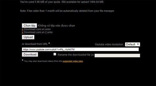 Hướng dẫn nối video online