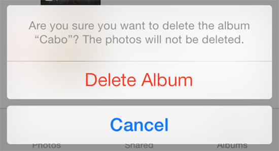 Cách xóa album ảnh trên iPhone, iPad, iPod bằng iTunes