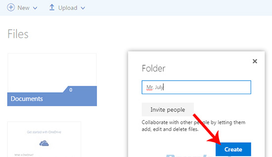 Hướng dẫn đăng ký tài khoản OneDrive và sử dụng OneDrive lưu dữ liệu