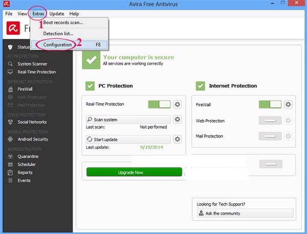 Hướng dẫn cài đặt và sử dụng Avira Free AntiVirus 2017