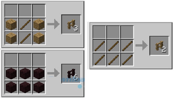 Hướng dẫn chế tạo hàng rào trong game Minecraft