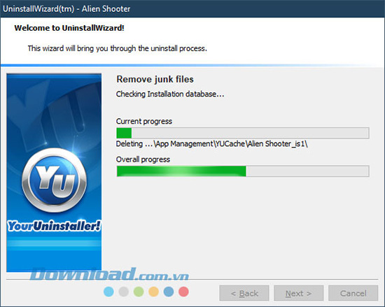 Ứng dụng Your Uninstaller - giúp bạn gỡ bỏ hoàn toàn phần mềm, ứng dụng