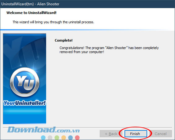 Ứng dụng Your Uninstaller - giúp bạn gỡ bỏ hoàn toàn phần mềm, ứng dụng