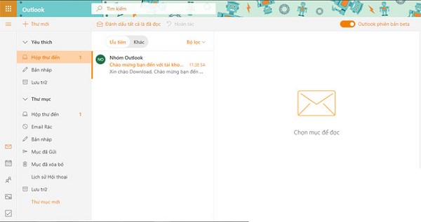 Tạo tài khoản Outlook trên máy tính vô cùng đơn giản