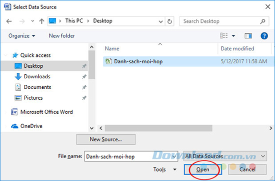 Hướng dẫn cách trộn thư trong Microsoft Word