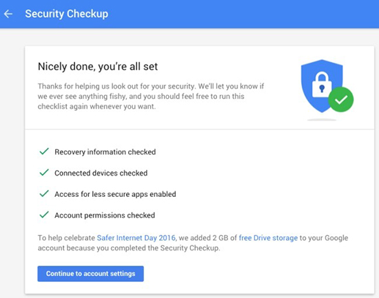 Mẹo tăng dung lượng Google Drive thêm 2GB chỉ với vài cái click chuột đơn giản