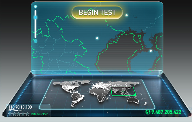 Hướng dẫn kiểm tra tốc độ internet mạng Viettel nhanh và đơn giản bằng SpeedTest