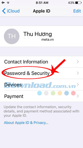 Hướng dẫn đổi mật khẩu tài khoản Apple trên điện thoại nhanh nhất