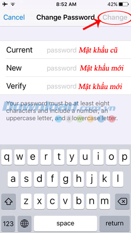 Hướng dẫn đổi mật khẩu tài khoản Apple trên điện thoại nhanh nhất