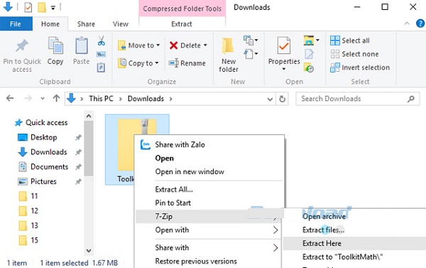Toolkit Math - Phần mềm hỗ trợ Toán cho học sinh THCS