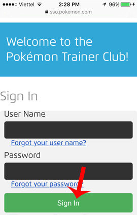 Hướng dẫn tạo tài khoản Pokemon Trainer Club trên điện thoại nhanh nhất