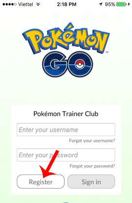 Hướng dẫn tạo tài khoản Pokemon Trainer Club trên điện thoại nhanh nhất