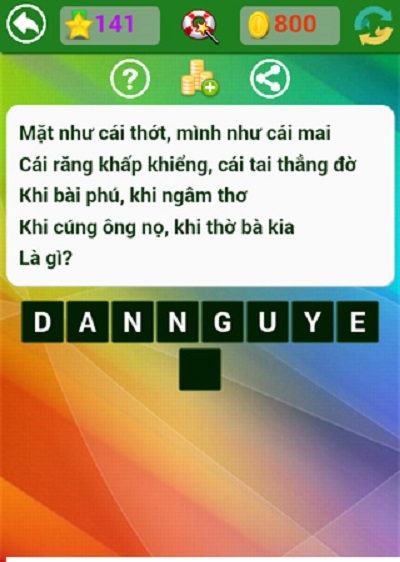 Giải mã đáp án trò chơi Đố vui dân gian phần 5