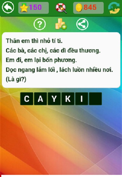 Giải mã đáp án trò chơi Đố vui dân gian phần 5