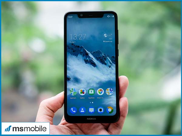 Ngôn ngữ thiết kế chạy theo xu hướng 2018 trên Nokia X5