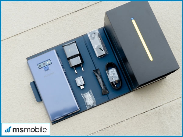 Mở hộp trên tay Samsung Galaxy Note 9