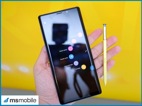 Galaxy Note 9 màu đen bóng đêm