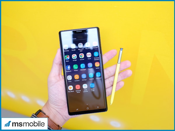 Bộ nhớ trong lên tới 512GB trên Samsung Galaxy Note 9