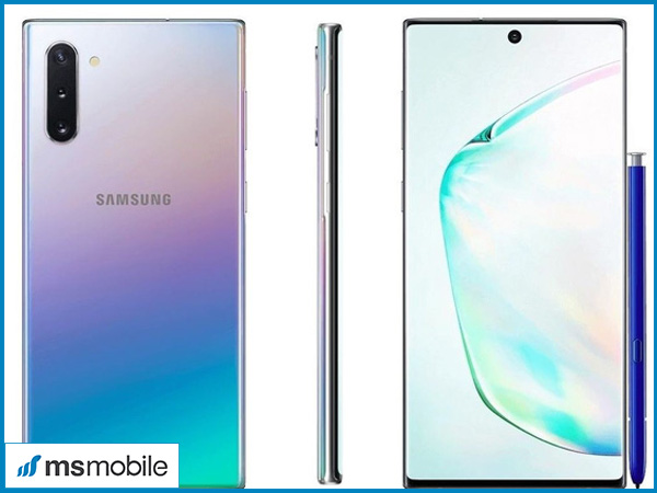Lộ diện hình ảnh chính thức của Samsung Galaxy Note 10