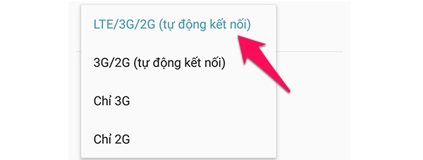 Bật tắt 4G trên điện thoại Adroid (điện thoại Samsung, Xiaomi, Huawei...)