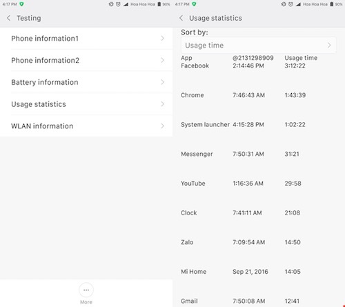 Mã bí mật trên iPhone iPad, mã kiểm tra iPhone iPad