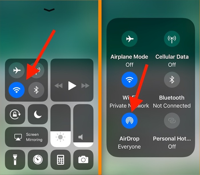 Bật tắt AirDrop trên iPhone iPad, Airdrop không bật tắt được