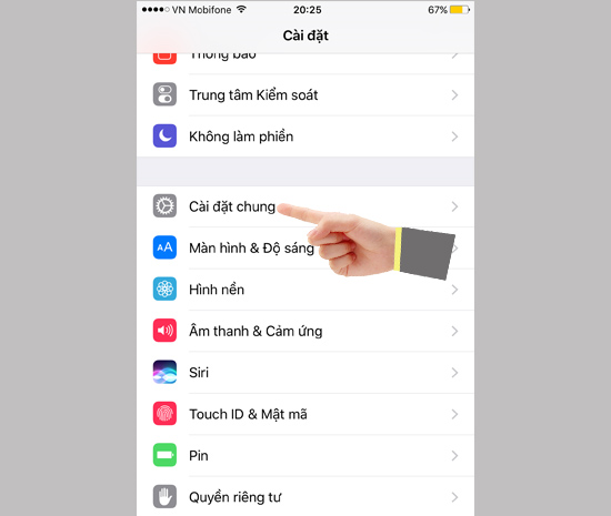 Bật đèn Flash khi có cuộc gọi đến trên điện thoại iPhone iPad