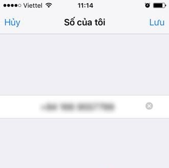 Mẹo kiểm tra số điện thoại trên iPhone, xem số điện thoại trên iPhone