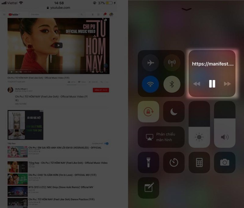 Cách phát video Youtube khi tắt màn hình iPhone iPad, bật nhạc Youtube khi iPhone iPad tắt màn hình