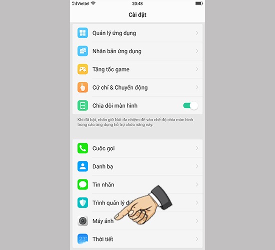 Tắt âm khi chụp ảnh trên điện thoại OPPO, tắt âm máy ảnh trên điện thoại OPPO