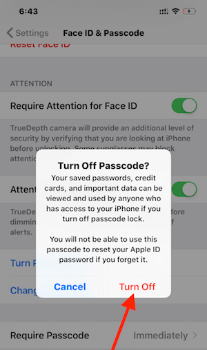 Cài mật khẩu và hủy mật khẩu trên iPhone iPad, bỏ mật khẩu khóa màn hình trên iPhone iPad