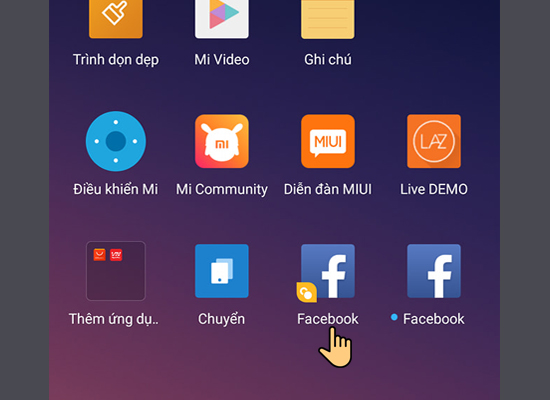 Hướng dẫn cài ứng dụng kép trên điện thoại Xiaomi, cài hai lần ứng dụng trên điện thoại Xiaomi