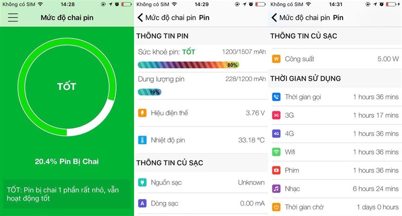 Kiểm tra thông tin RAM, CPU, Pin, phần cứng iPhone, quản lý RAM trên iPhone iPad