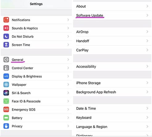 Từ chối cập nhật iOS 13, hủy cập nhật iOS 13 trên iPhone