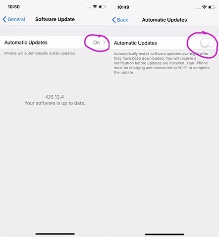 Từ chối cập nhật iOS 13, hủy cập nhật iOS 13 trên iPhone