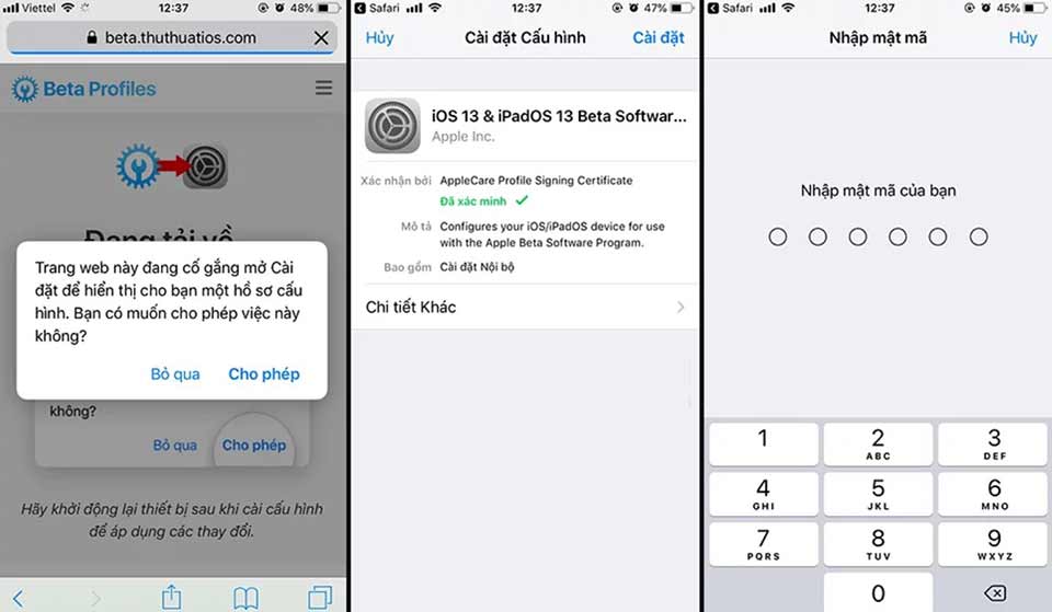 Cách tải xuống iOS 13.3 Beta 1 trên iPhone, cách lên iOS 13.3 Beta 1 trên iPhone