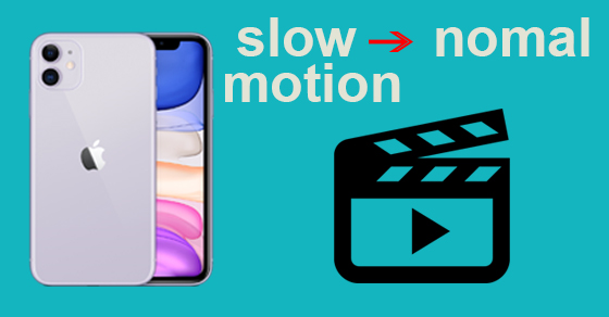 Chuyển đổi video Slow motion thành video thường trên iOS, iPhone, iPad