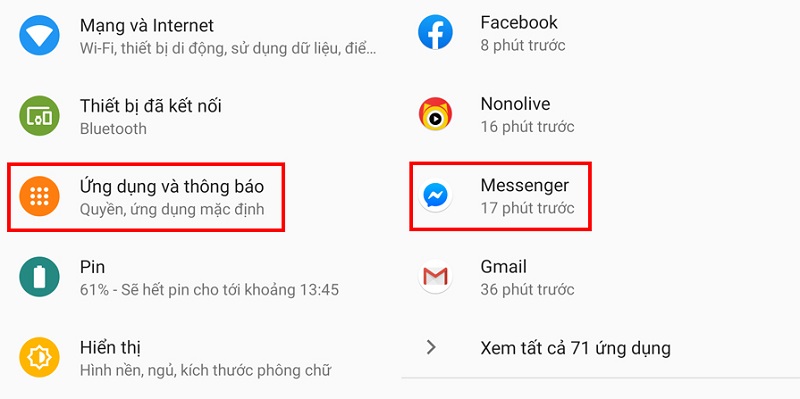 Khắc phục lỗi không gửi được tin nhắn Messenger trên điện thoại