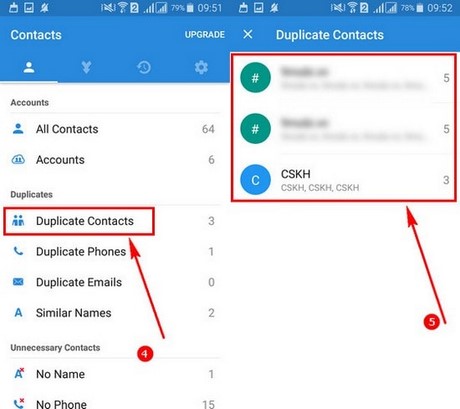 Các cách xóa số điện thoại trùng lặp trên điện thoại, gộp danh bạ trùng lặp trên điện thoại