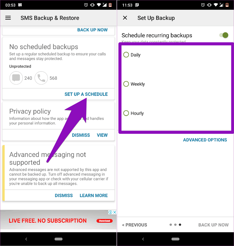 Cách để Backup và phục hồi tin nhắn điện thoại từ Google Drive (phần 2)