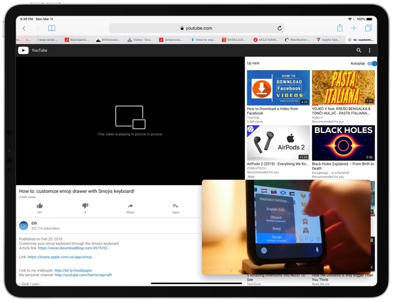 Cách xem YouTube trên iPad ở chế độ màn hình nhỏ (Picture-in-Picture) cực kỳ đơn giản