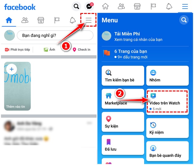 Cách bật thông báo trên Facebook Watch nhanh chóng đơn giản