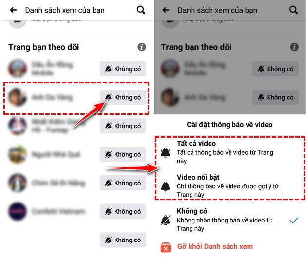 Cách bật thông báo trên Facebook Watch nhanh chóng đơn giản