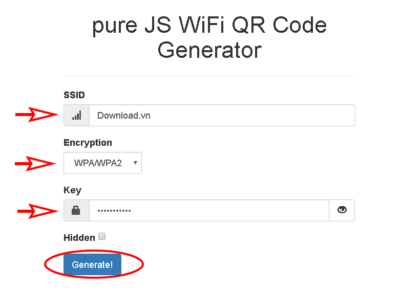 Cách tạo mã QR cho mật khẩu Wifi cực đơn giản
