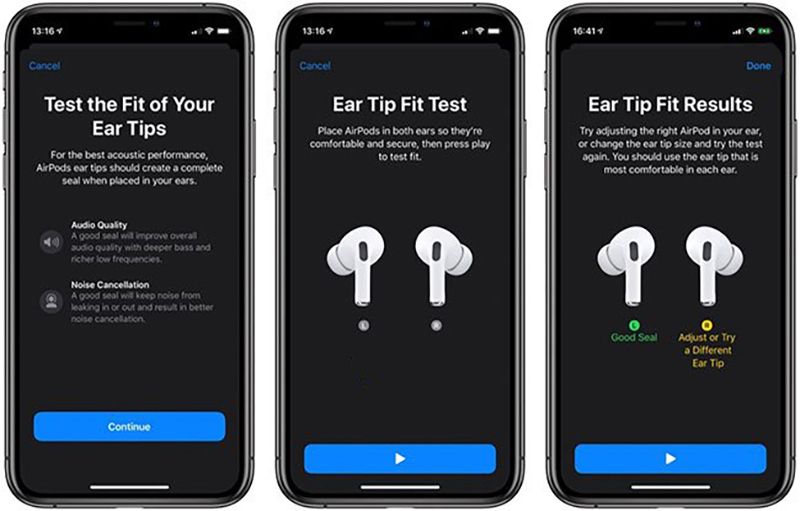 Hướng dẫn chọn nút tai phù hợp trên Airpods, chọn đầu tai phù hợp cho Airpods