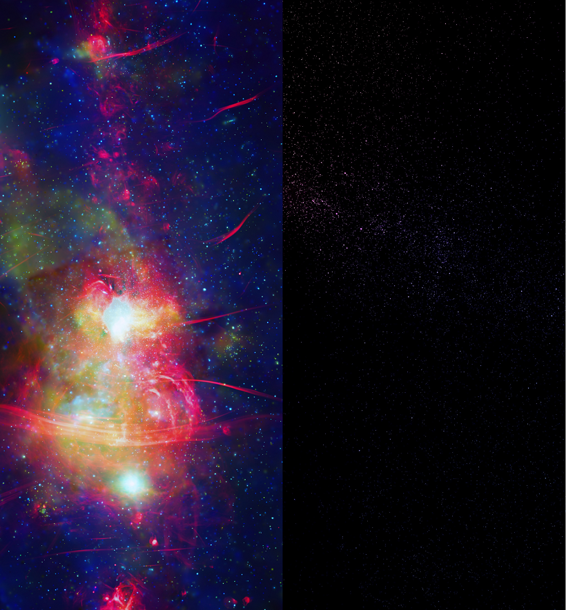 Link tải bộ hình nền iPhone chủ đề dải ngân hà chụp từ Đài Quan sát của NASA mới nhất