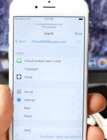 bẻ khóa icloud 8